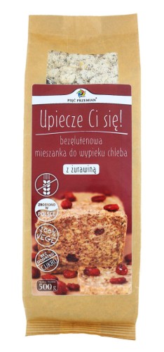bezglutenowa-weganska-mieszanka-na chleb-z-zurawina-500g-piec-przemian-sin-gluten