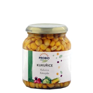 Bezglutenowa kukurydza słoik bio 340g Probio