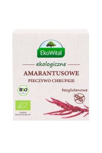 Bezglutenowe pieczywo chrupkie amarantusowe bio100g Eko Wital
