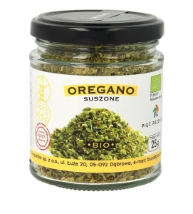 Bezglutenowe oregano bio 25g Pięć Przemian