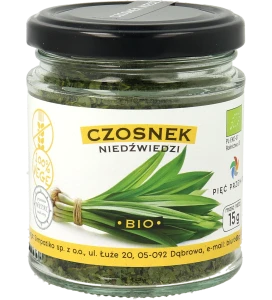 Bezglutenowy czosnek niedźwiedzi bio 15g Pięć Przemian