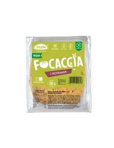 Bezglutenowa focaccia z przyprawami 3x60g Incola