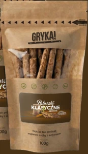 Bezglutenowe paluszki gryczane klasyczne 100g Gryka!