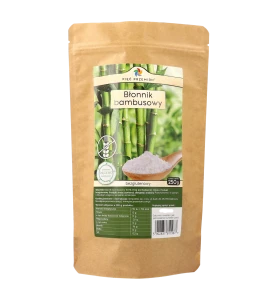 Bezglutenowy błonnik bambusowy 250g Pięć Przemian