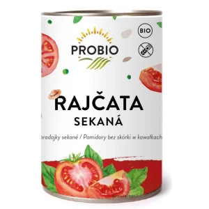 Bezglutenowe pomidory w puszce bio 400ml Probio