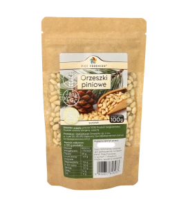 Bezglutenowe orzeszki piniowe 100g Pięć Przemian