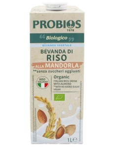 Bezglutenowy wegański napój ryżowo-migdałowy bio 1l Probios