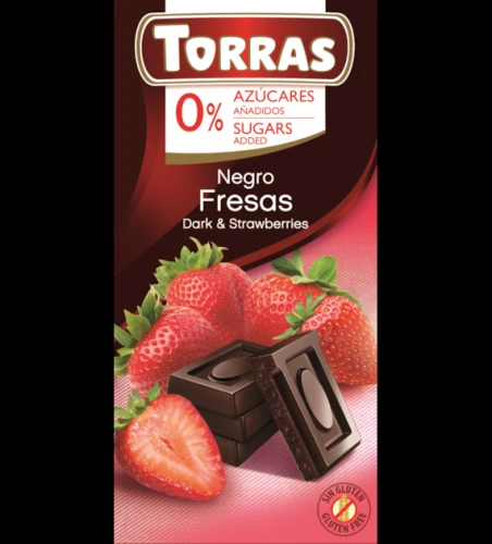 bezglutenowa-czekolada-gorzka-z truskawkami-75g-torras-sin-gluten