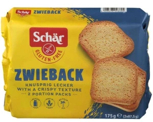 Bezglutenowe suchary 175g Schar
