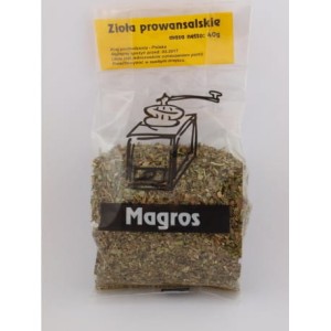 Bezglutenowe zioła prowansalskie 40g Magros